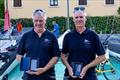 OK Dinghy Worlds at Lake Garda - OKDIA Hall of Fame inductees: Alistair and Robert Deaves