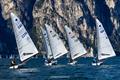 OK Dinghy Worlds at Lake Garda Day 5 - Close at the front © Robert Deaves / www.robertdeaves.uk