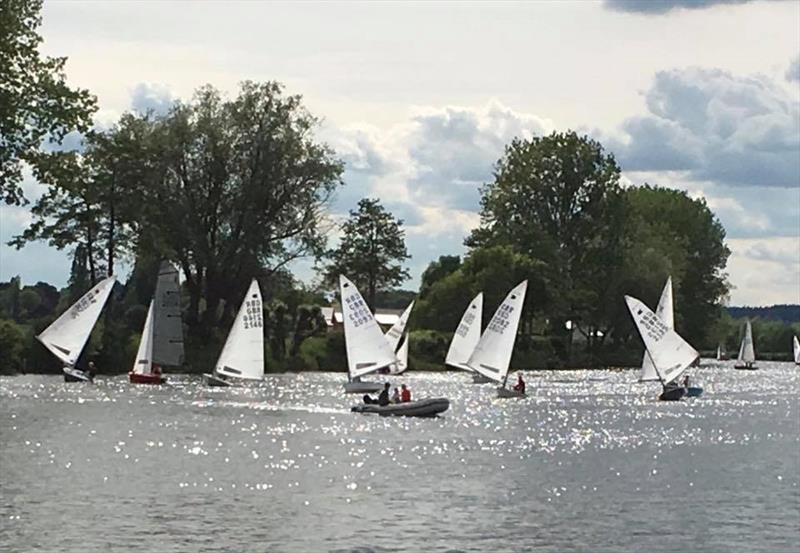 OK River Championship at Bourne End Week photo copyright Hugh Myers taken at Upper Thames Sailing Club and featuring the OK class