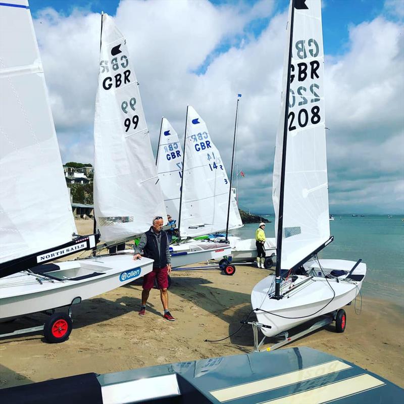 OK Nationals at Abersoch photo copyright Karen Robertson taken at South Caernarvonshire Yacht Club and featuring the OK class