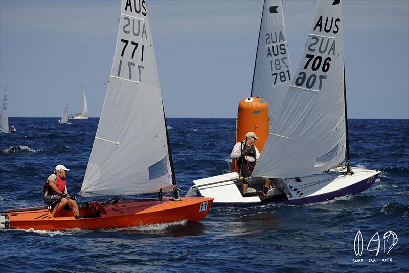 International OK Dinghy Australian Championships Day 3 actionshots