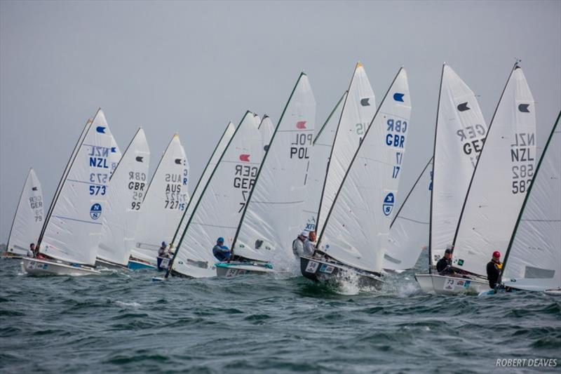 Pre-Worlds start photo copyright Robert Deaves taken at  and featuring the OK class