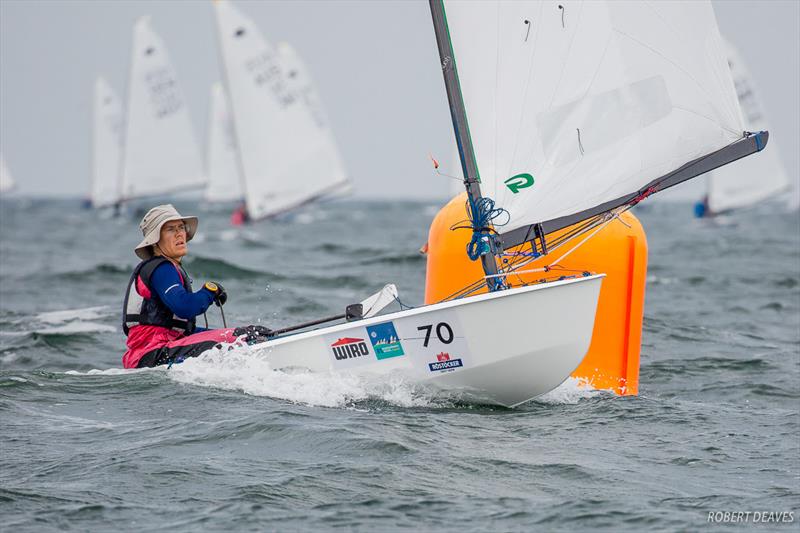 Lars Johan Brodtkorb on day 4 of the OK Dinghy World Championship - photo © Robert Deaves