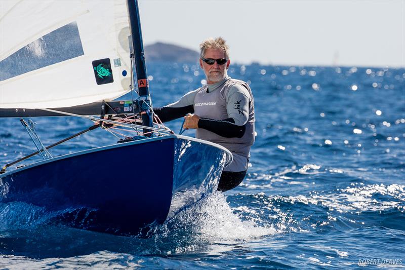 Ralf Tietje - 2018 OK Dinghy European Championship - Day 2 photo copyright Robert Deaves taken at  and featuring the OK class