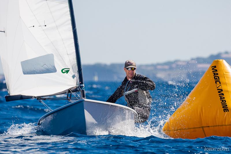 Fredrik Lööf - 2018 OK Dinghy European Championship - Day 3 photo copyright Robert Deaves taken at  and featuring the OK class