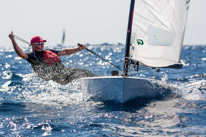 Bo Petersen - 2018 OK Dinghy European Championship - Day 4 photo copyright Robert Deaves taken at  and featuring the OK class