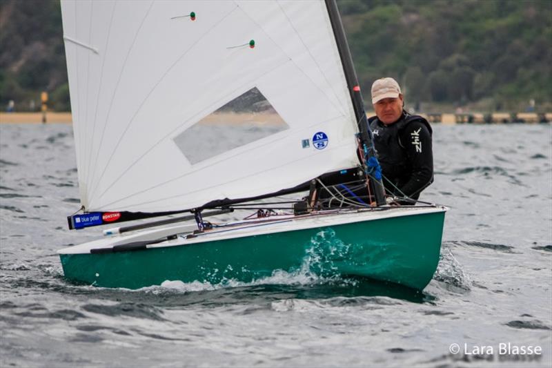 Roger Blasse - Australian OK Dinghy Nationals, Day 1 photo copyright Lara Blasse taken at  and featuring the OK class