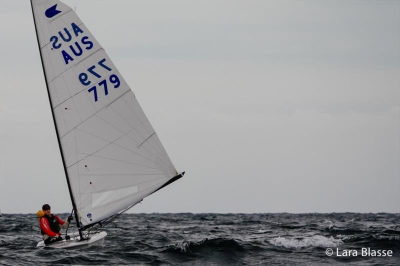 Tim Davies - Australian OK Dinghy Nationals, Day 2 - photo © Lara Blasse