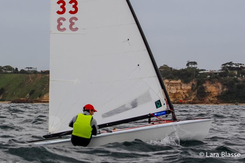 Shane Smith - Australian OK Dinghy Nationals, Day 2 photo copyright Lara Blasse taken at  and featuring the OK class