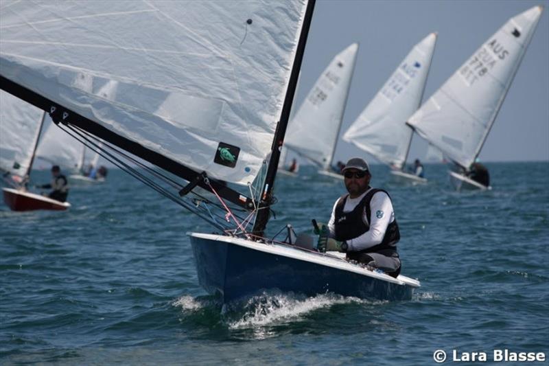 Mark Jackson, second overall - Australian OK Dinghy Nationals, Final Day - photo © Lara Blasse