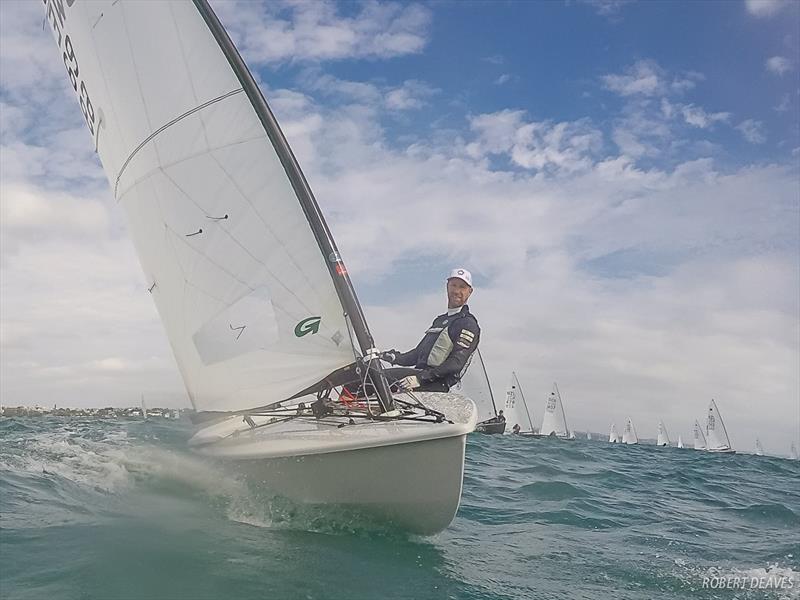 Fredik Loof (SWE)  - New Zealand Nationals - February 2019 photo copyright Robert Deaves taken at Wakatere Boating Club and featuring the OK class