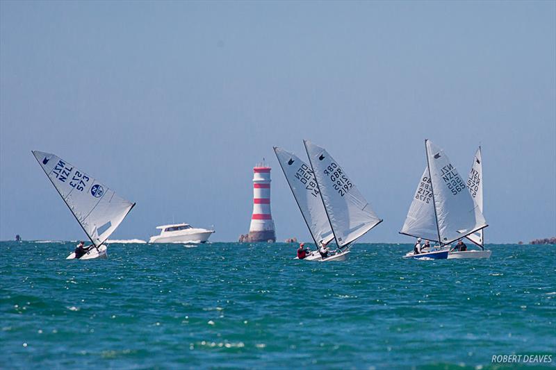 Training in the Hauraki Gulf - OK Dinghy World Championship 2019 photo copyright Robert Deaves taken at Wakatere Boating Club and featuring the OK class