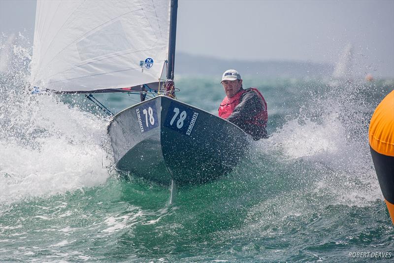 Practice Race - 2019 Symonite Int OK Dinghy World Championships, February 2019 photo copyright Robert Deaves taken at Wakatere Boating Club and featuring the OK class