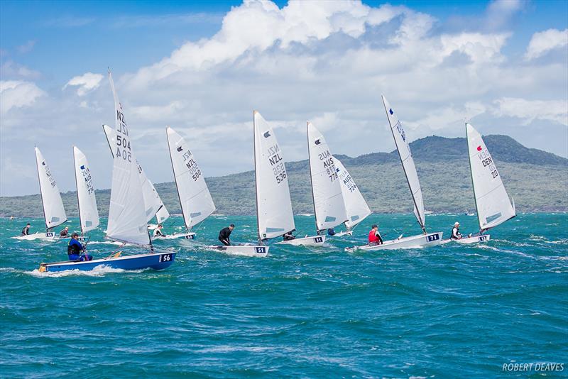 Practice Race - 2019 Symonite Int OK Dinghy World Championships, February 2019 photo copyright Robert Deaves taken at Wakatere Boating Club and featuring the OK class