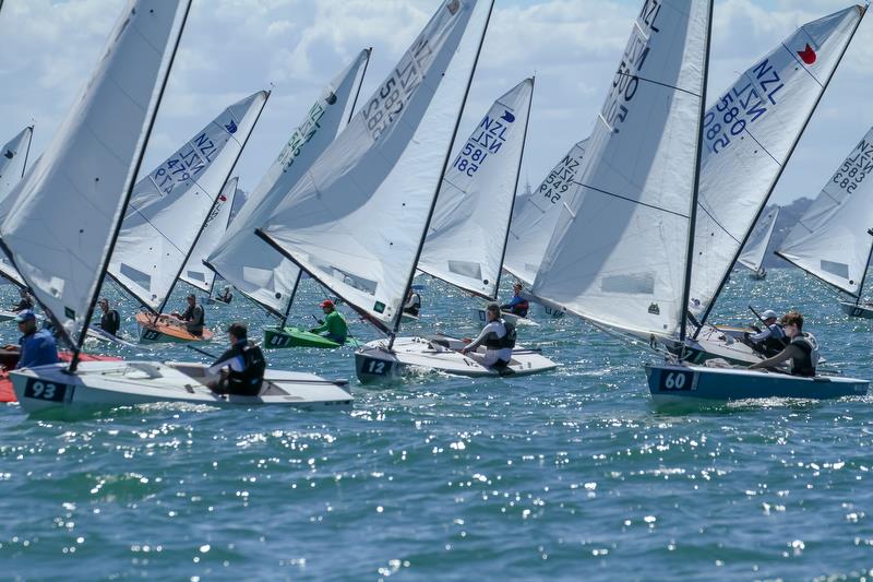 Leg 3 - Symonite OK World Championships - Day 1, February 10, 2019 photo copyright Richard Gladwell taken at Wakatere Boating Club and featuring the OK class