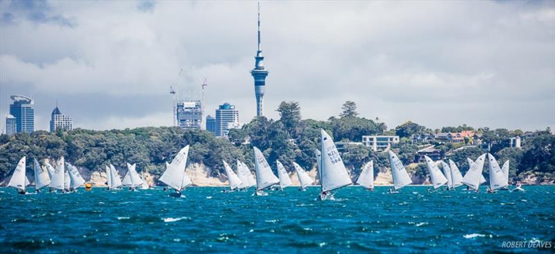 Race 9 - Symonite OK Dinghy Worlds, Day 5 photo copyright Robert Deaves taken at Wakatere Boating Club and featuring the OK class