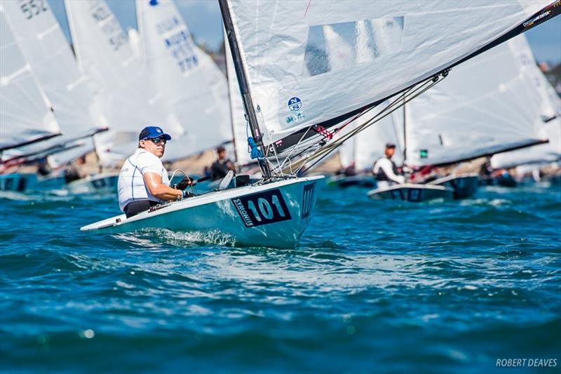 Thomas Hansson-Mild - Symonite OK Dinghy Worlds, Day 5 - photo © Robert Deaves