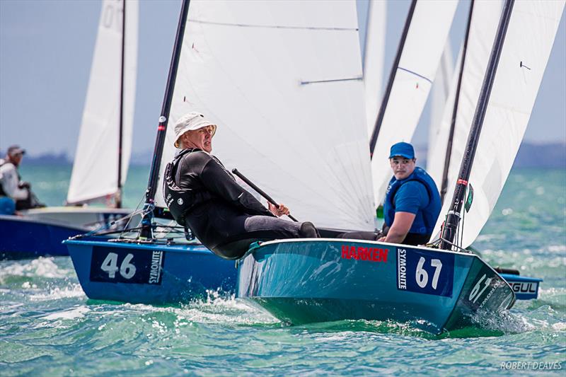Alistair Deaves - 2019 Symonite OK Dinghy World Championship photo copyright Robert Deaves taken at Wakatere Boating Club and featuring the OK class
