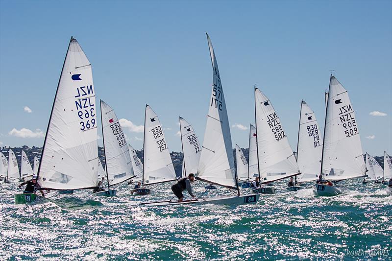 Great condtions for racing at Wakatere Boating Club - 2019 Symonite OK Dinghy World Championship photo copyright Robert Deaves taken at Wakatere Boating Club and featuring the OK class