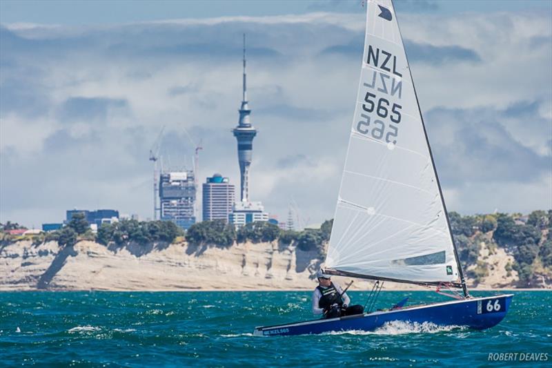 The 2019 Symonite OK Dinghy World Championship was held in Auckland photo copyright Robert Deaves taken at Wakatere Boating Club and featuring the OK class