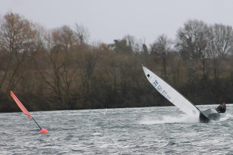 OK Sprint Championship at Burghfield photo copyright Mary Reddyhoff taken at Burghfield Sailing Club and featuring the OK class