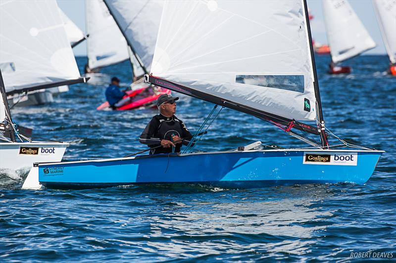 Greg Wilcox - OK Dinghy European Championship - Kiel, Germany - photo © Robert Deaves