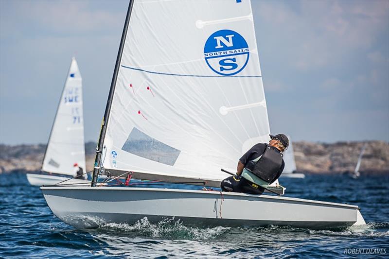 Thomas Hansson-Mild is 2019 Swedish Champion - Swedish OK/Finn National Championship photo copyright Robert Deaves taken at  and featuring the OK class