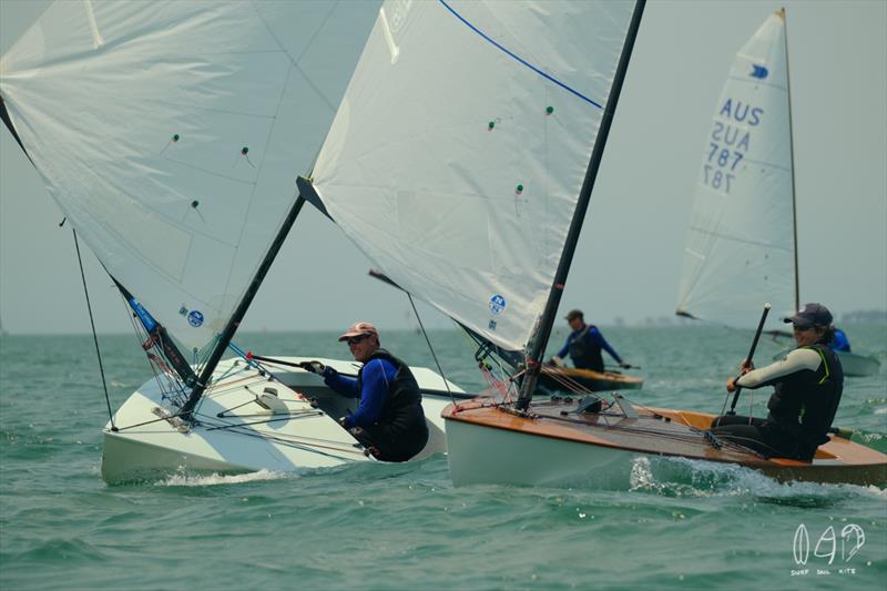 2019 Sail Brisbane - Day 1 photo copyright Mitch Pearson / Surf Sail Kite taken at Royal Queensland Yacht Squadron and featuring the OK class