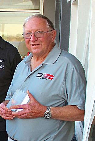 Bill Bell was a familiar sight on the International Jury for many World Championship regattas photo copyright Robert Deaves / Finn Class taken at  and featuring the OK class