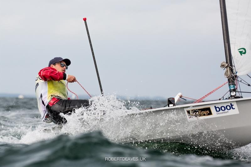 Mads Bendix - Kieler Woche 2020 photo copyright Robert Deaves taken at Kieler Yacht Club and featuring the OK class