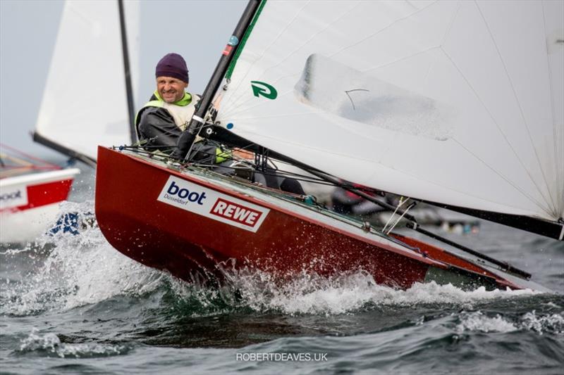 Andreas Pich - Kieler Woche 2020 photo copyright Robert Deaves taken at Kieler Yacht Club and featuring the OK class