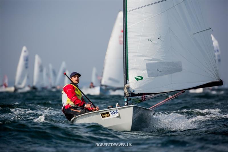 Mads Bendix - Kieler Woche 2020 photo copyright Robert Deaves taken at Kieler Yacht Club and featuring the OK class