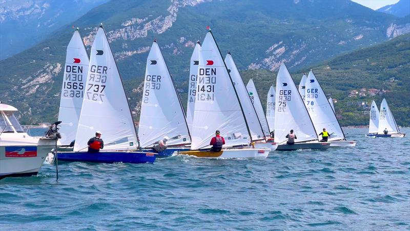 2021 OK Dinghy International Regatta - Day 1 photo copyright Circolo Vela Arco taken at Circolo Vela Arco and featuring the OK class