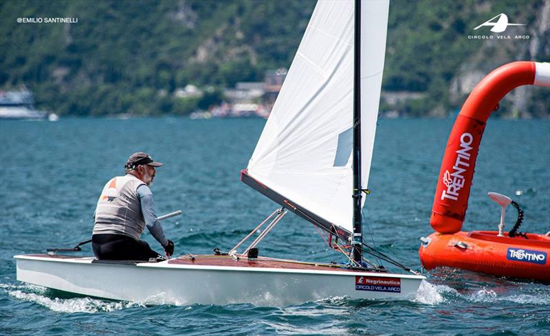 Dirk Gericke - 2021 OK Dinghy International Regatta - Day 2 photo copyright Circolo Vela Arco taken at Circolo Vela Arco and featuring the OK class