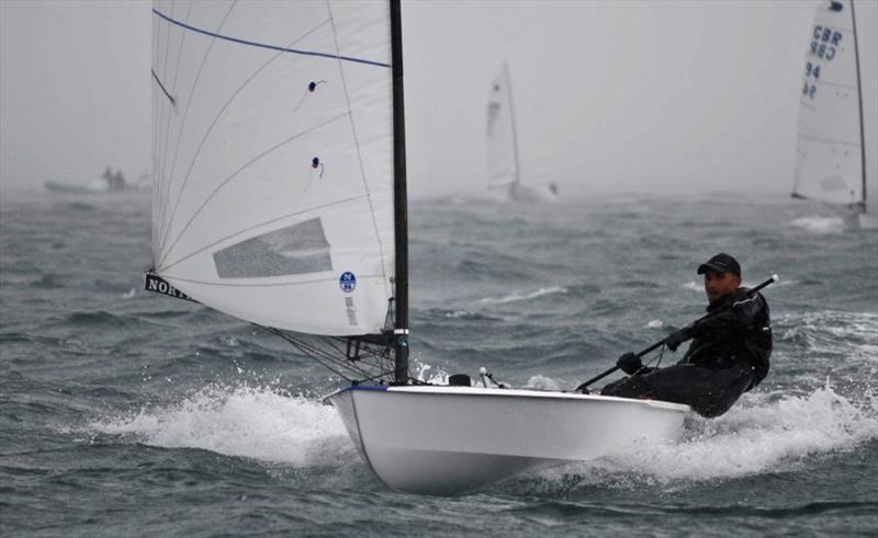 Henry Wetherell, GBR photo copyright Richard Bowers taken at  and featuring the OK class