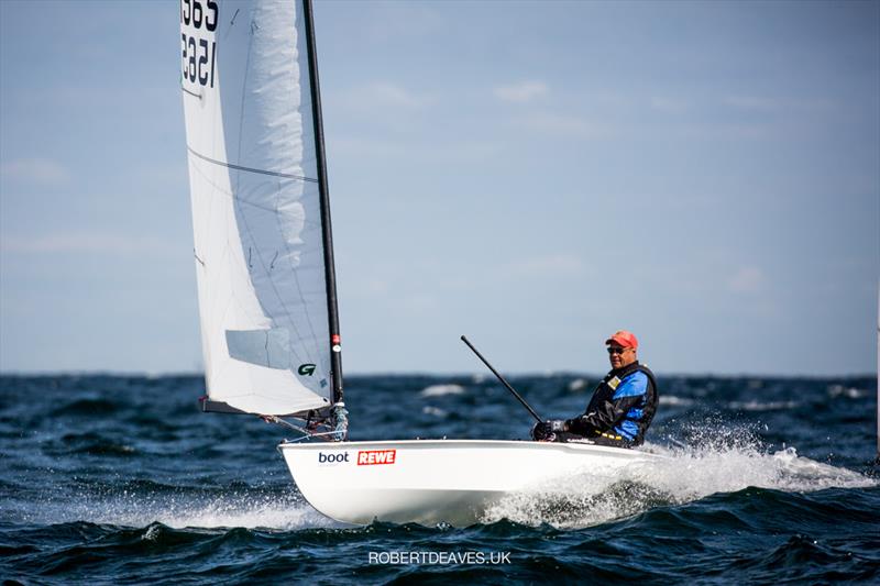 Mogans Johansen - OK Dinghy Euro Series - photo © Robert Deaves