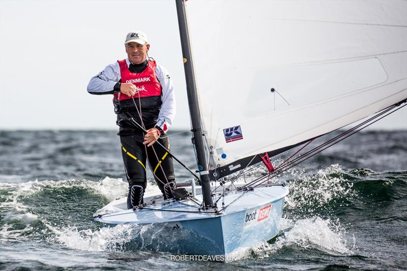 Bo Petersen - OK Dinghy Euro Series photo copyright Robert Deaves taken at  and featuring the OK class