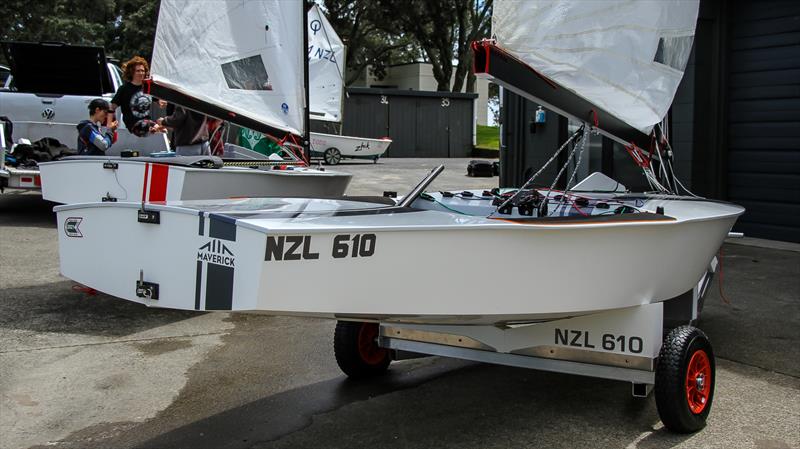 Some of the added volume in the hull works - OK Dinghy - Wakatere BC October 25, 2021 photo copyright Richard Gladwell - Sail-World.com/nz taken at Wakatere Boating Club and featuring the OK class