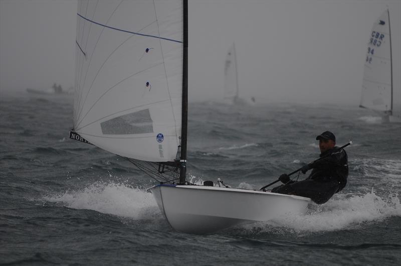 Henry in 'the' squall photo copyright Richard Bowers taken at  and featuring the OK class