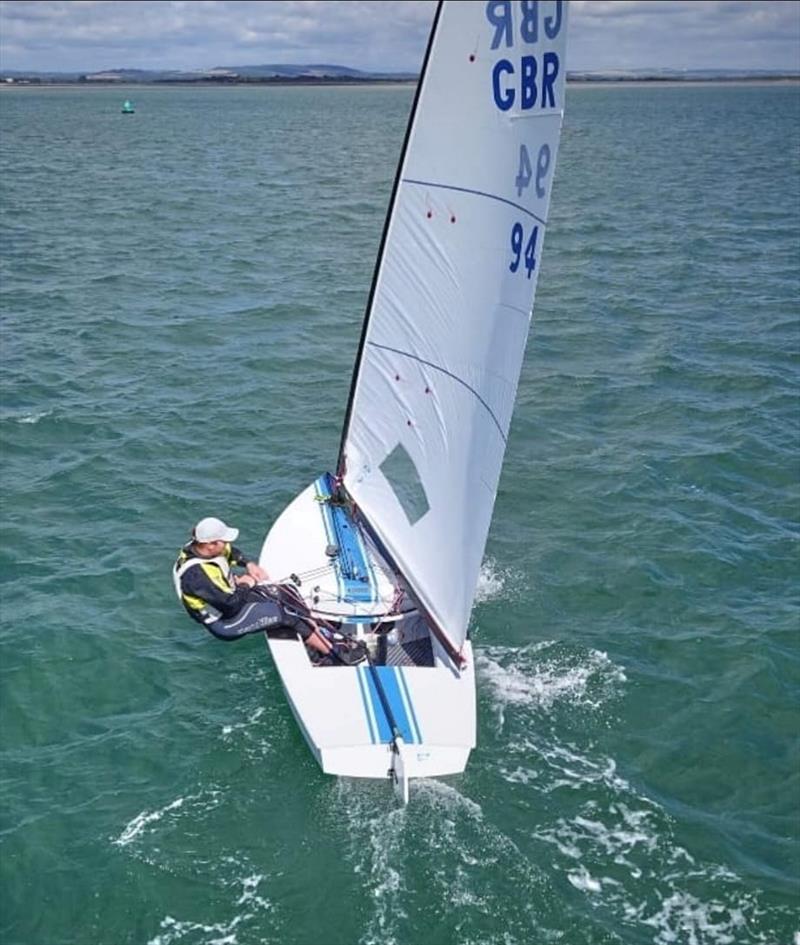 OKs at HISC photo copyright Rob O'Neill taken at Hayling Island Sailing Club and featuring the OK class