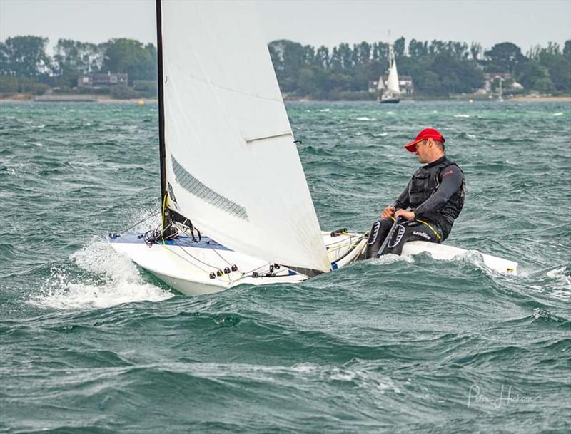 Jim Downer during the OK Open at HISC - photo © Peter Hickson