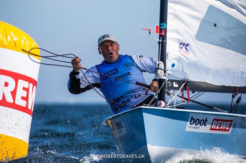 Bo Petersen - 2022 Kieler Woche photo copyright Robert Deaves taken at Kieler Yacht Club and featuring the OK class