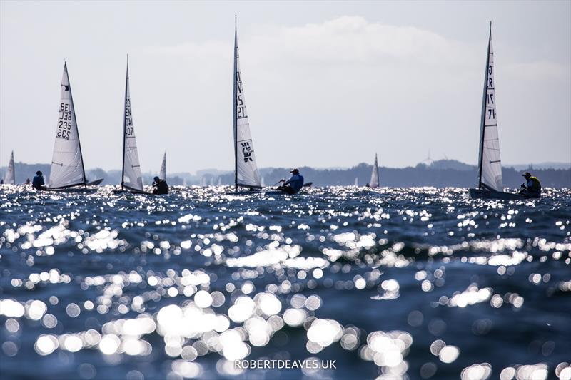 2022 Kieler Woche day 4 photo copyright Robert Deaves taken at Kieler Yacht Club and featuring the OK class