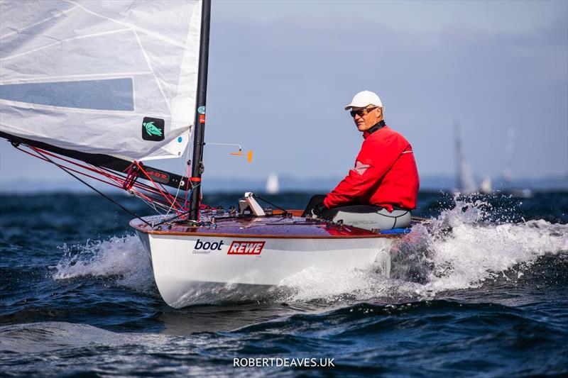 Michael Nissen - 2022 Kieler Woche photo copyright Robert Deaves taken at Kieler Yacht Club and featuring the OK class