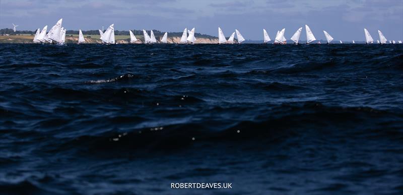 Great conditions on Day 4 - 2022 Kieler Woche photo copyright Robert Deaves taken at Kieler Yacht Club and featuring the OK class