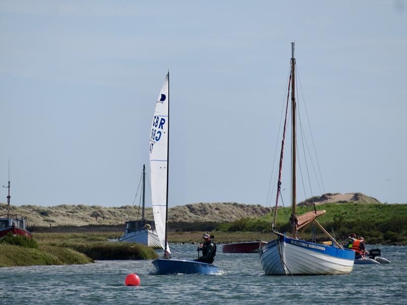 Overy Staithe OK Open photo copyright Jennie Clark taken at Overy Staithe Sailing Club and featuring the OK class