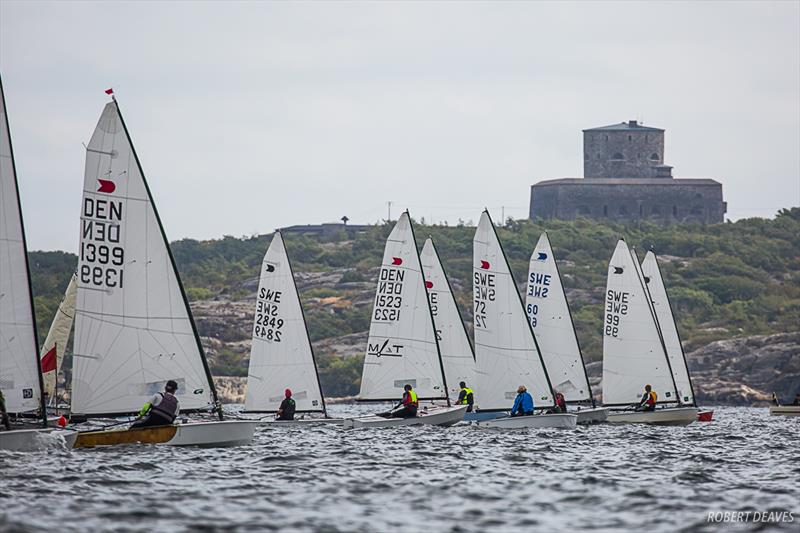 Action from the 2019 Swedish OK National Championship photo copyright Robert Deaves / www.robertdeaves.uk taken at Marstrands Segelsällskap and featuring the OK class