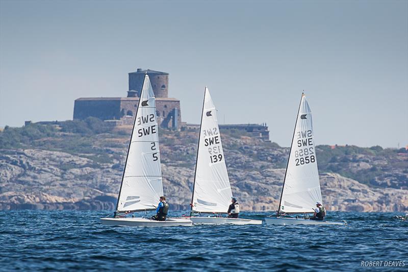 Action from the 2019 Swedish OK National Championship photo copyright Robert Deaves / www.robertdeaves.uk taken at Marstrands Segelsällskap and featuring the OK class