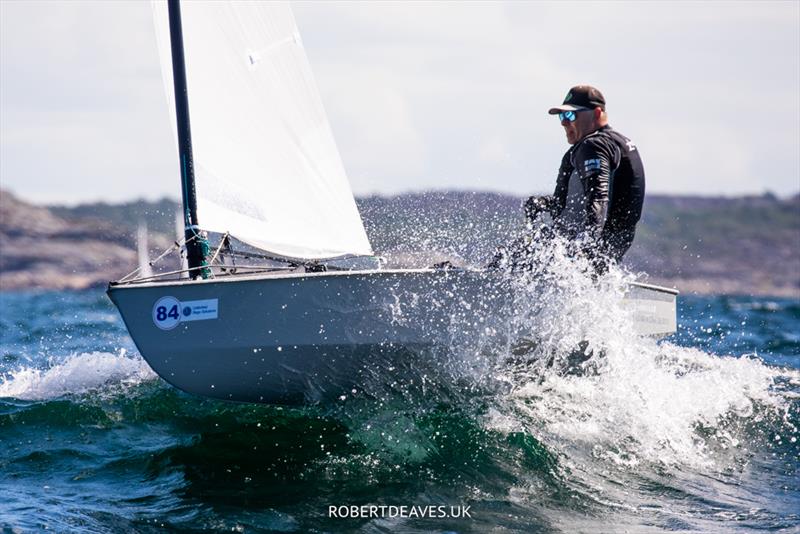 Thomas Hansson-Mild, SWE - OK Dinghy World Championship - photo © Robert Deaves