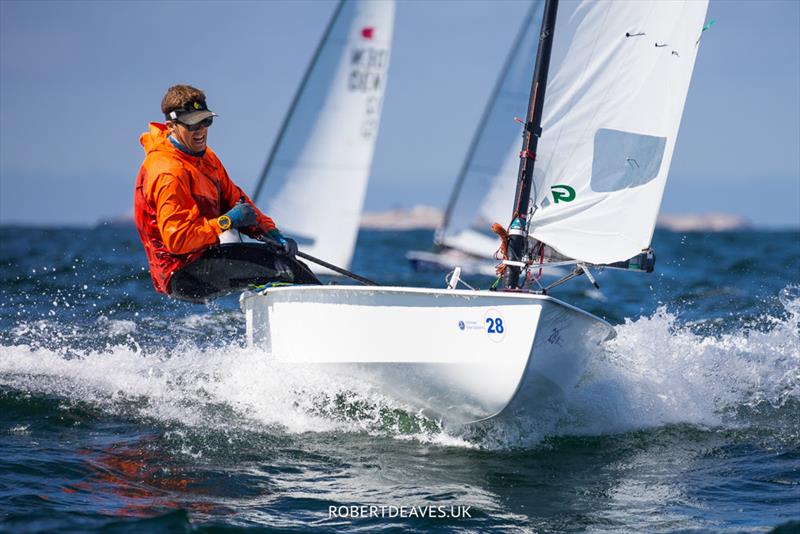 Lars Johan Brodtkrob, NOR - OK Dinghy Worlds in Marstrand day 3 photo copyright Robert Deaves taken at  and featuring the OK class
